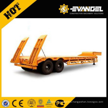 Heavy duty hydraulic low bed trailer/flatable semi trailer